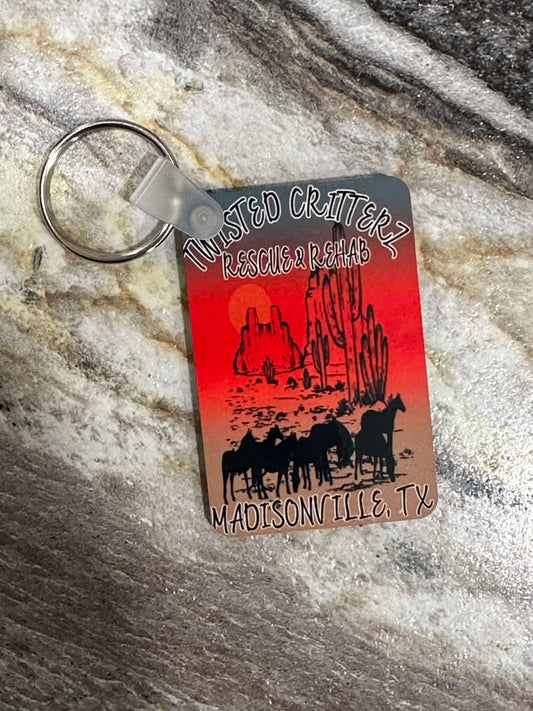 twisted critterz keychain