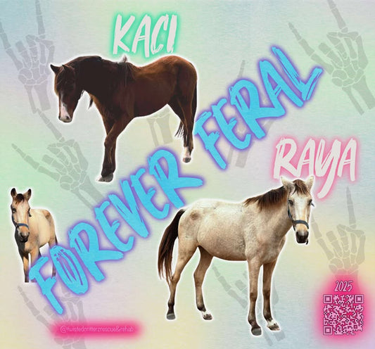 Forever Feral tumbler