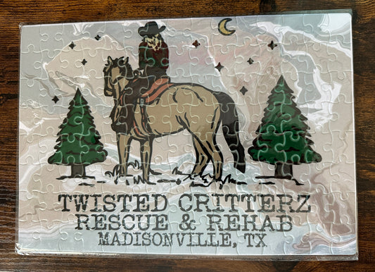 Girl on horse puzzle